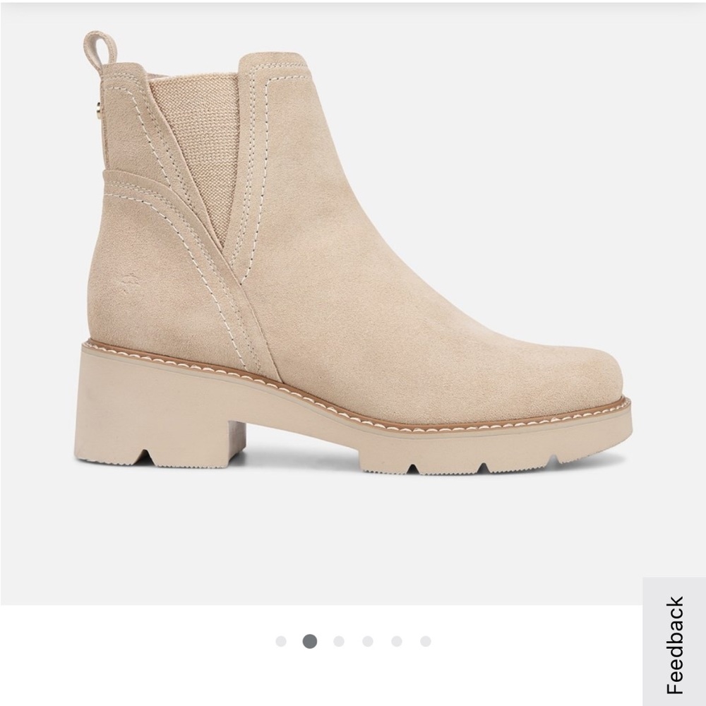 Naturalizer Cream Ankle Booties